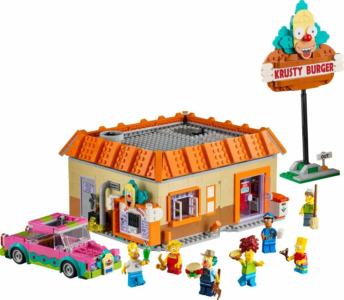 LEGO Icons 10352 - Симпсоны: Красти Бургер