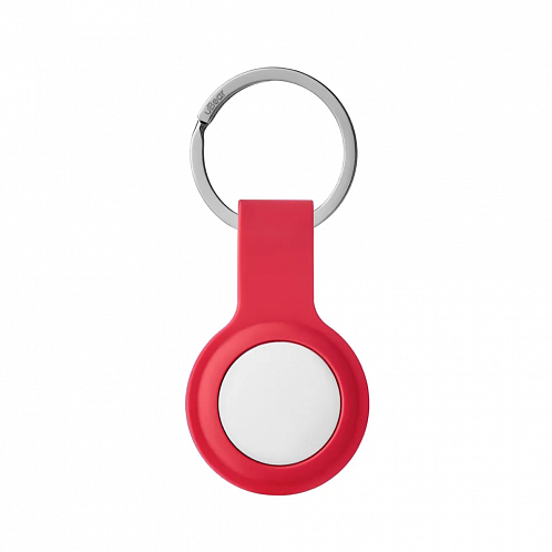 Брелок-подвеска uBear Touch Ring Case для AirTag, красный