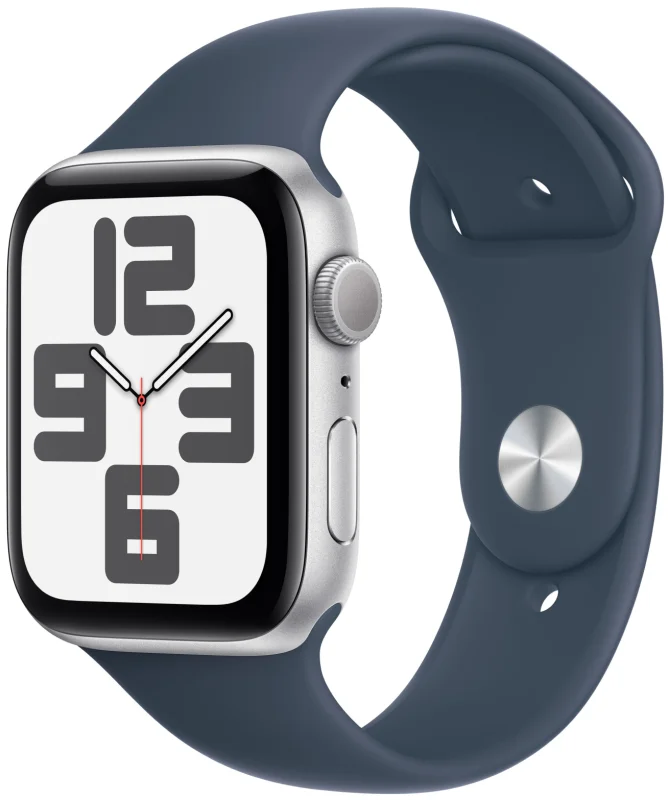 Apple Watch SE 2 2024, 44 мм, серебристый, размер M/L