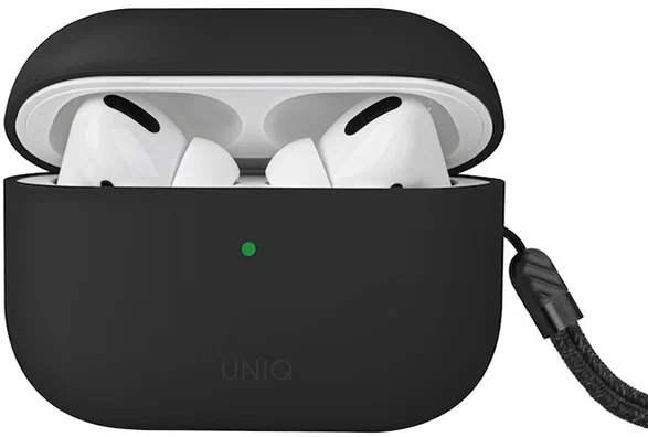 Чехол Uniq для Airpods Pro 2 LINO Liquid silicone, серый