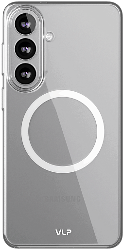 Чехол защитный "vlp" Puro Case с MagSafe для Samsung Galaxy S26, прозрачный